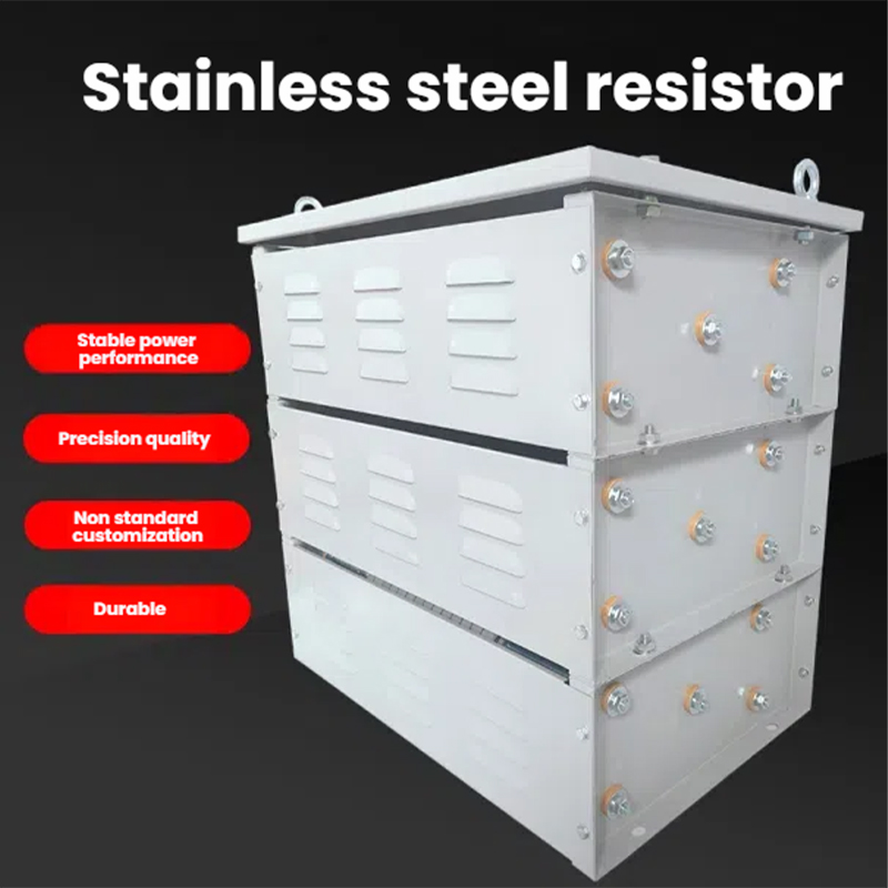 How do stainless steel resistors achieve high-precision current sampling?